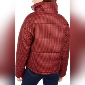 Celebrity Pink Puffer Coat